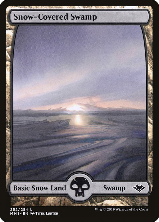 Snow-Covered Swamp - Full Art