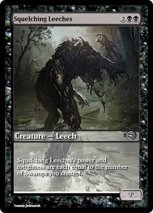 Squelching Leeches - Full Art (Foil)