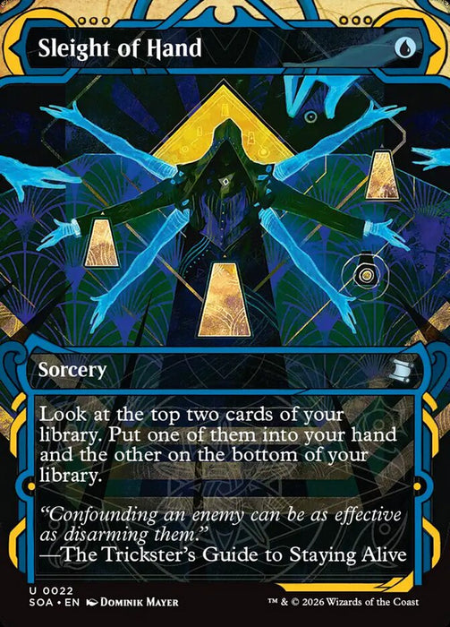 Sleight of Hand - Borderless - Inverted - Showcase