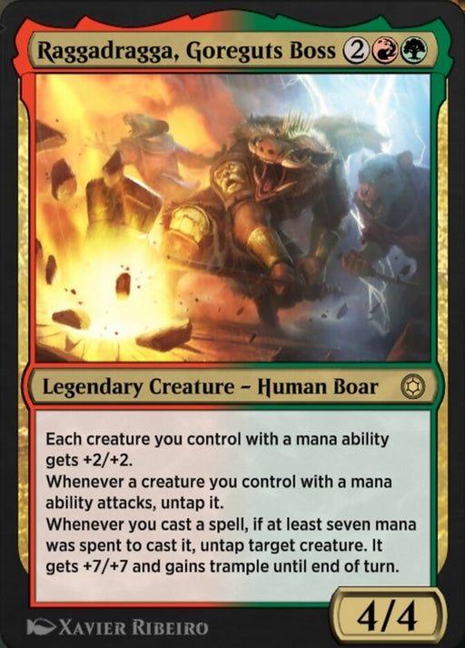 Raggadragga, Goreguts Boss - Legendary