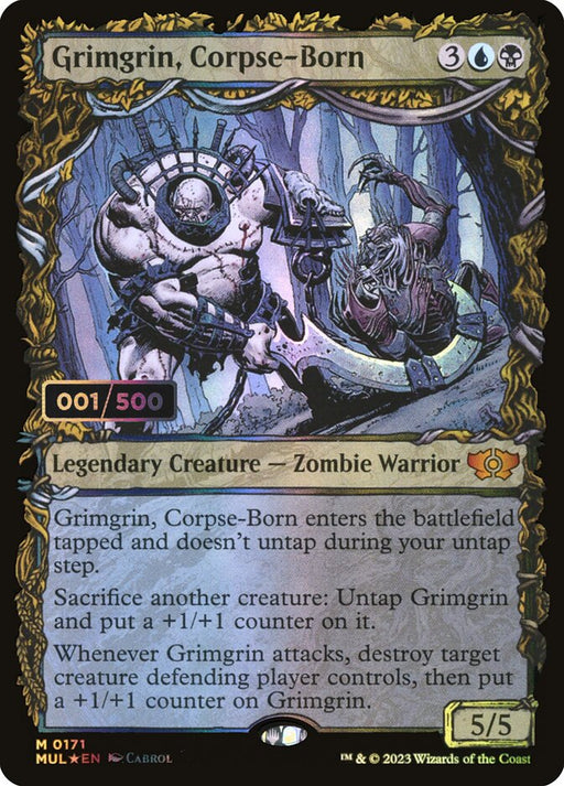 Grimgrin, Corpse-Born - Legendary - Showcase (Foil)