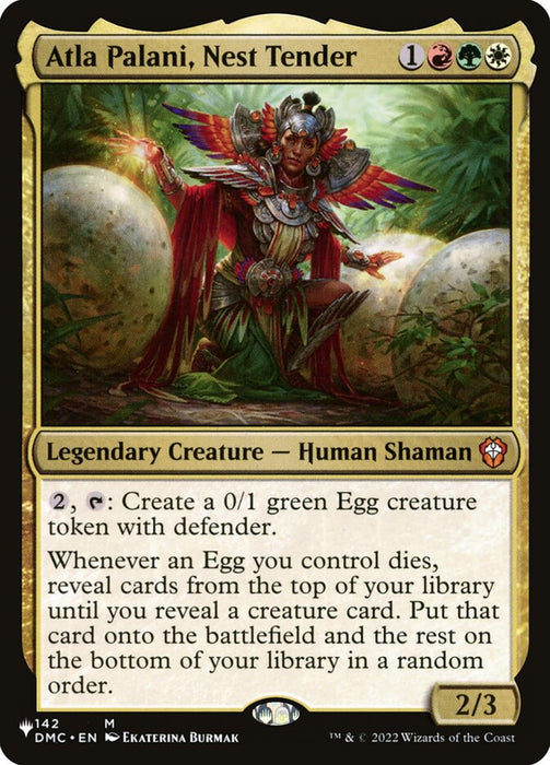 Atla Palani, Nest Tender - Legendary