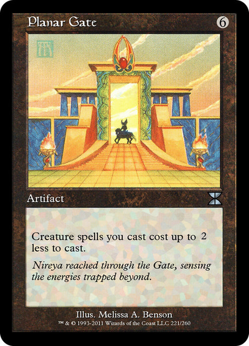 Planar Gate - Retro Frame