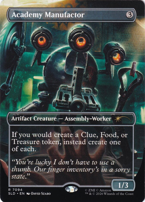 Academy Manufactor - Borderless - Full Art - Inverted (Foil)