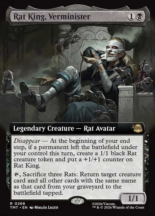 Rat King, Verminister - Extended Art - Legendary