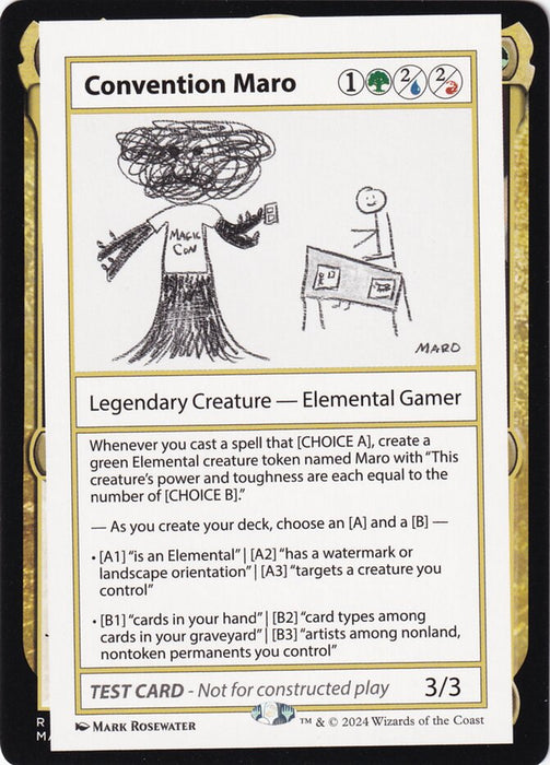 Convention Maro - Legendary