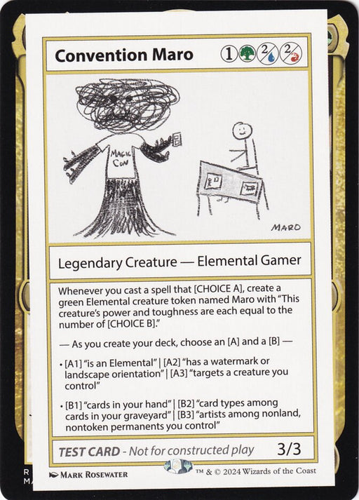 Convention Maro - Legendary