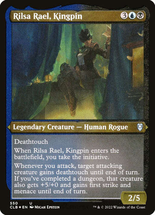 Rilsa Rael, Kingpin - Etched - Inverted - Legendary - Etched (Foil)
