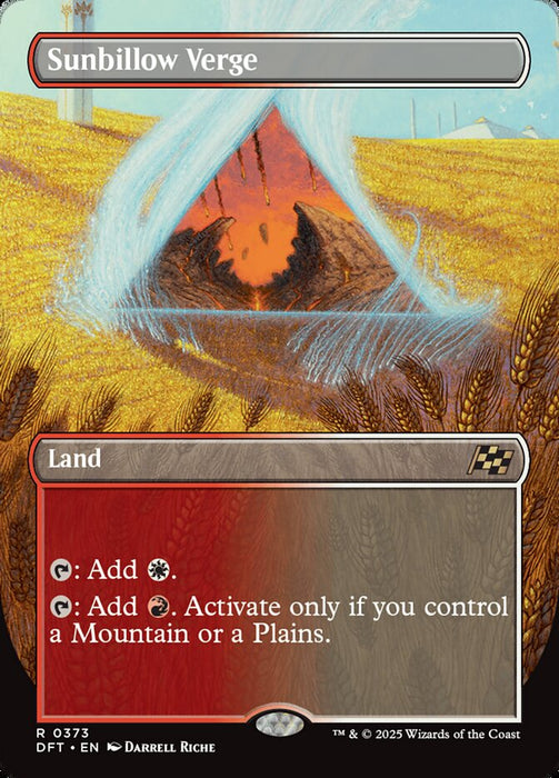 Sunbillow Verge - Borderless - Inverted