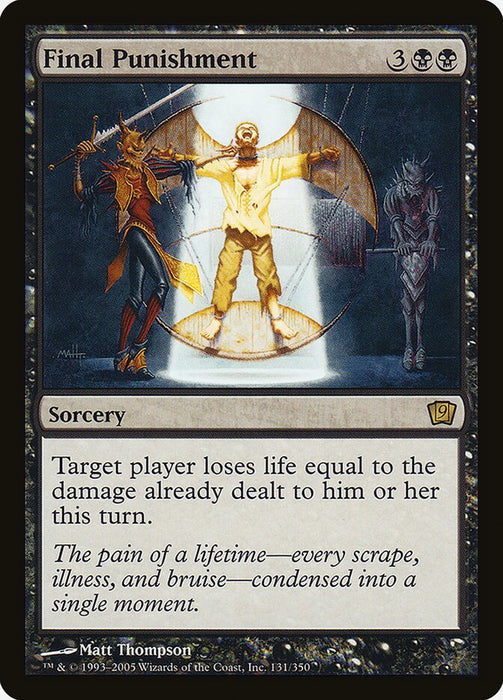 Final Punishment (Foil)