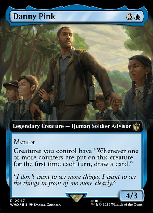 Danny Pink - Extended Art - Legendary - Surge Foil (Foil)