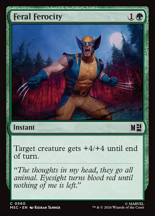 Feral Ferocity (Foil)