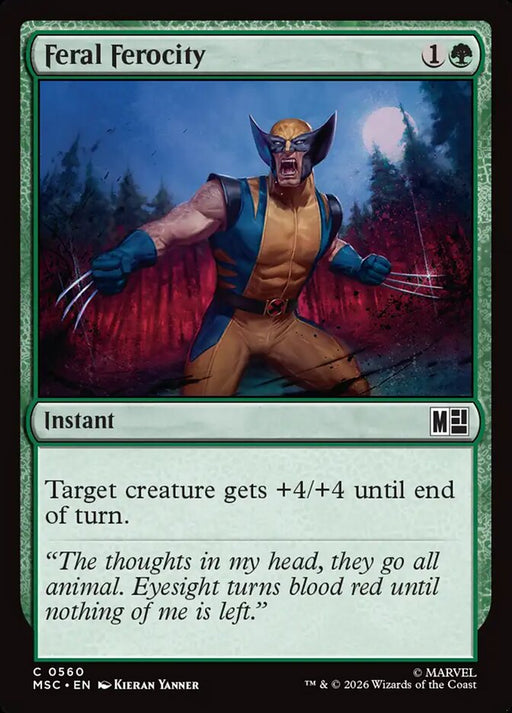 Feral Ferocity (Foil)
