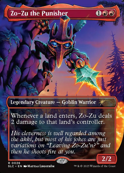 Zo-Zu the Punisher - Borderless - Full Art - Inverted - Legendary