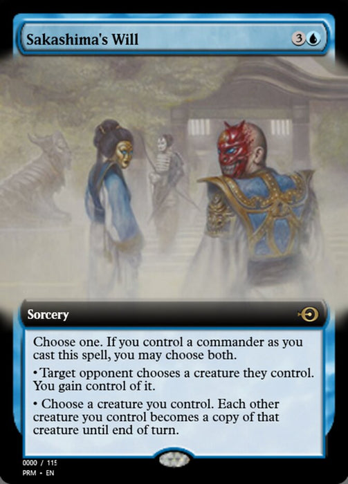 Sakashima's Will (Foil)