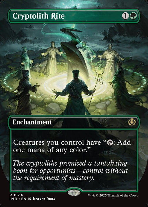 Cryptolith Rite - Borderless - Enchantment