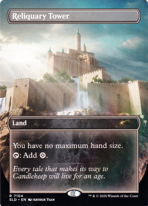 Reliquary Tower - Borderless - Inverted