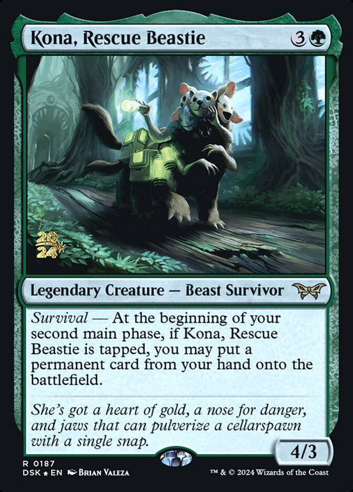 Kona, Rescue Beastie - Legendary (Foil)