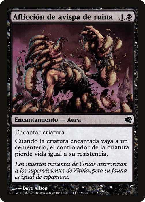 Aflicción de avispa de ruina - Banewasp Affliction