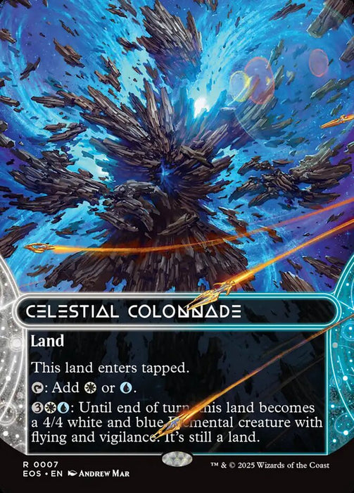 Celestial Colonnade - Borderless - Full Art - Inverted (Foil)