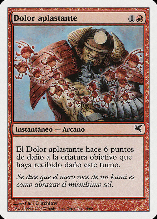 Dolor aplastante - Crushing Pain