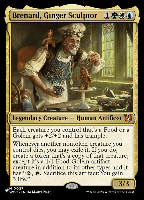 Brenard, Ginger Sculptor - Legendary