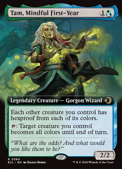 Tam, Mindful First-Year - Extended Art - Legendary
