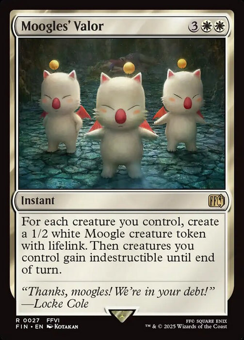 Moogles' Valor (Foil)
