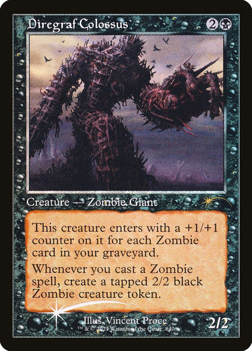 Diregraf Colossus - Retro Frame (Foil)