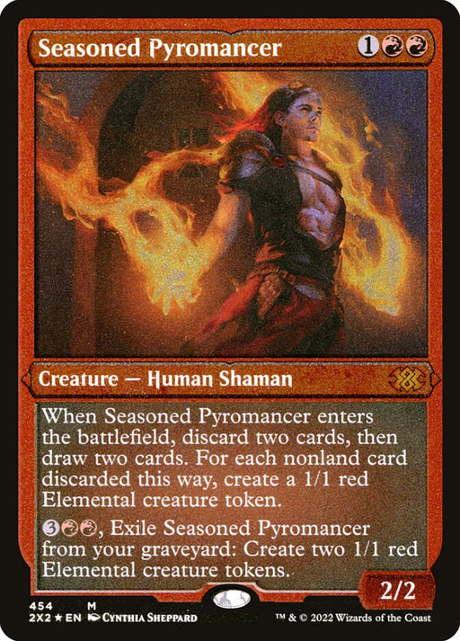 Seasoned Pyromancer - Etched - Inverted - Etched (Foil)