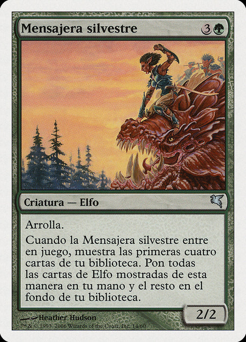 Mensajera silvestre - Sylvan Messenger