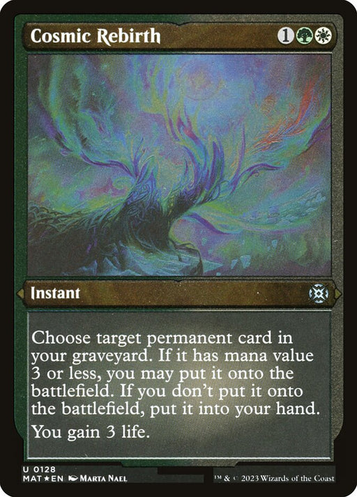 Cosmic Rebirth - Etched - Inverted - Etched (Foil)