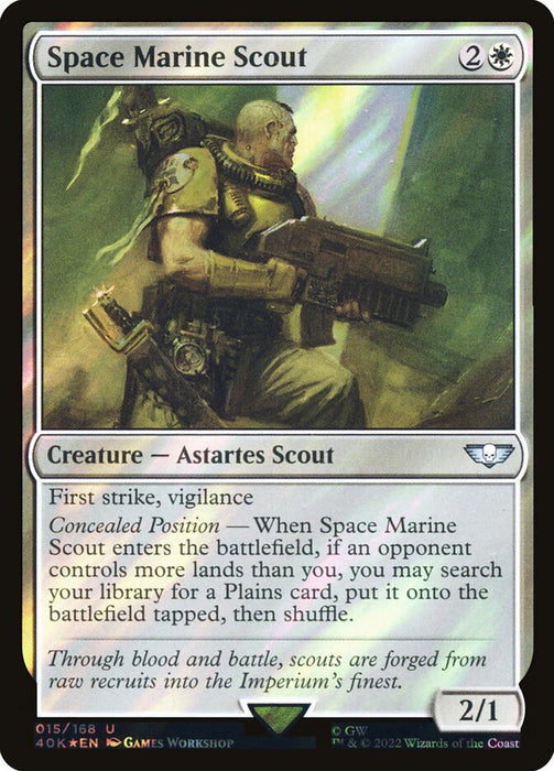 Space Marine Scout - Surge Foil (Foil)