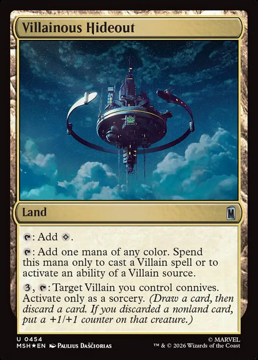 Villainous Hideout - Surge Foil (Foil)