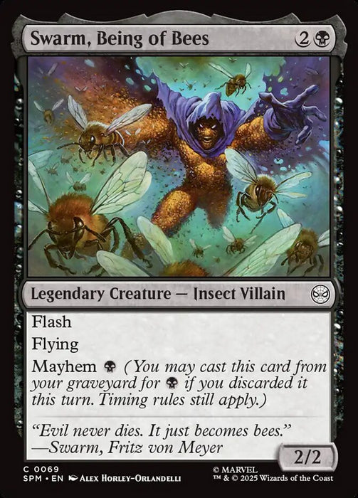 Swarm, Being of Bees - Legendary (Foil)