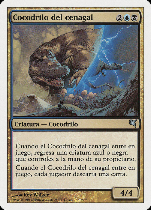 Cocodrilo del cenagal - Marsh Crocodile