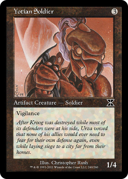 Yotian Soldier - Retro Frame