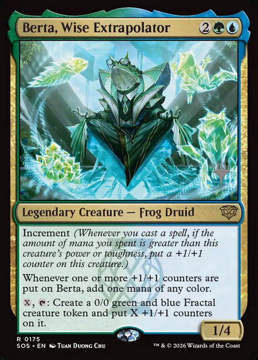 Berta, Wise Extrapolator - Legendary