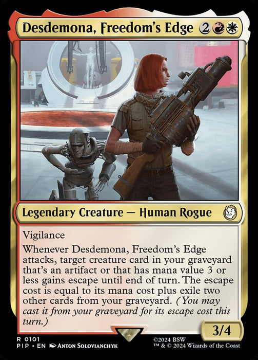 Desdemona, Freedom's Edge - Legendary (Foil)