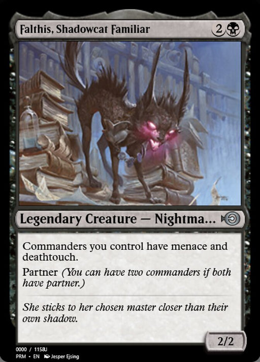 Falthis, Shadowcat Familiar - Legendary (Foil)