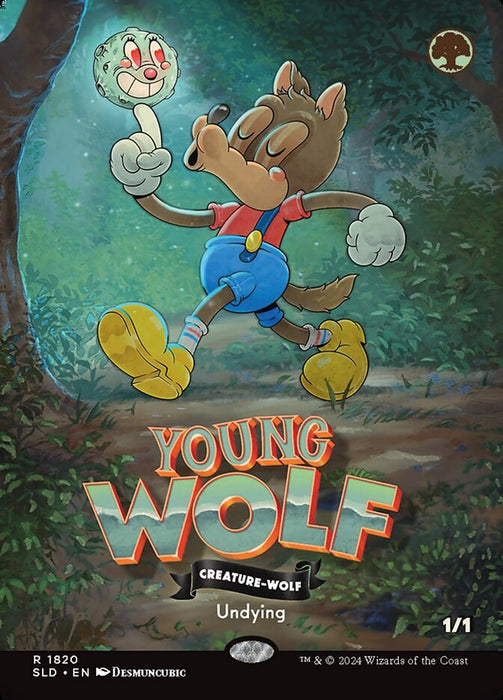 Young Wolf - Borderless - Full Art