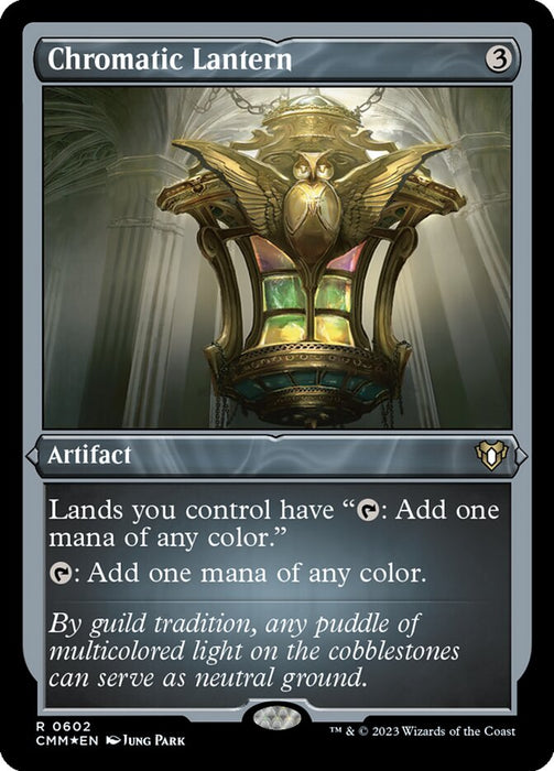 Chromatic Lantern - Etched - Inverted - Etched (Foil)