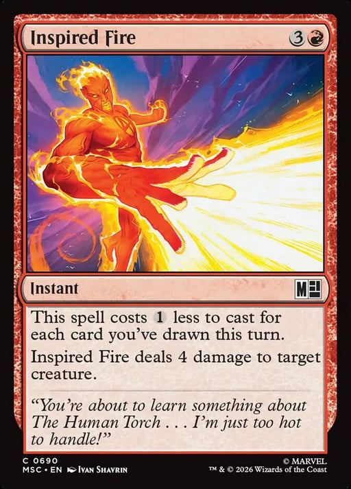 Inspired Fire (Foil)