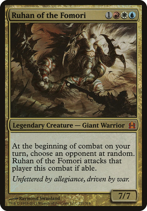 Ruhan of the Fomori (Foil)