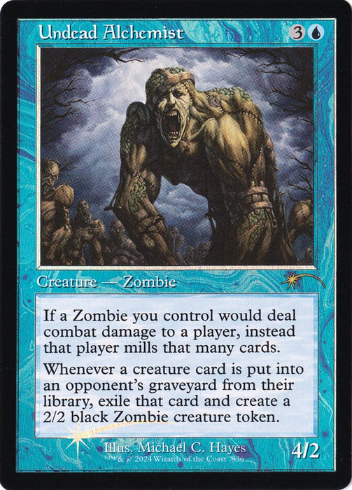 Undead Alchemist - Retro Frame (Foil)