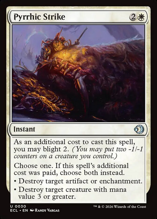 Pyrrhic Strike (Foil)