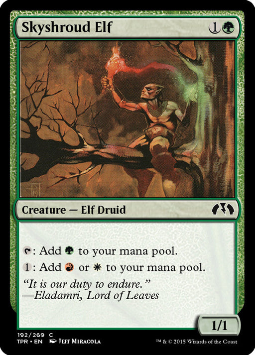 Skyshroud Elf (Foil)