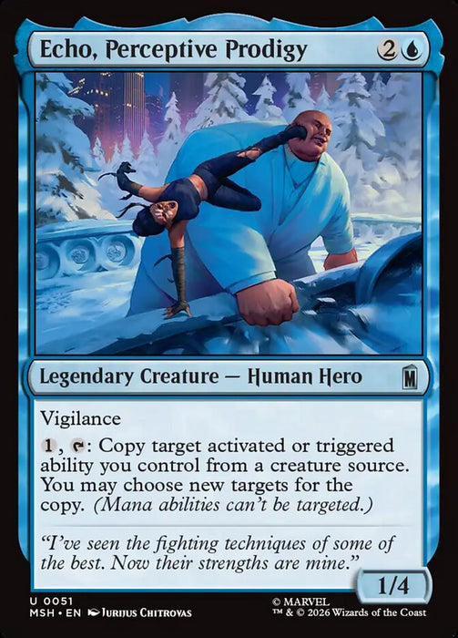 Echo, Perceptive Prodigy - Legendary (Foil)