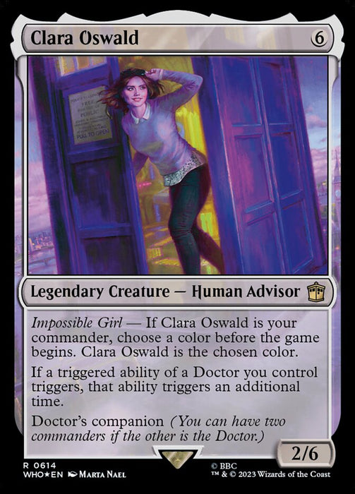 Clara Oswald - Legendary - Surge Foil (Foil)