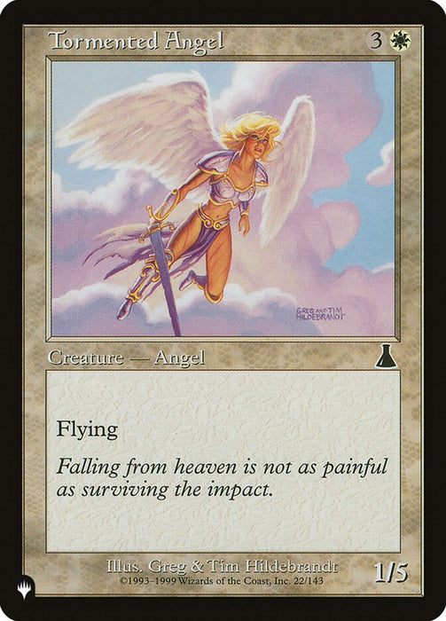Tormented Angel - Retro Frame